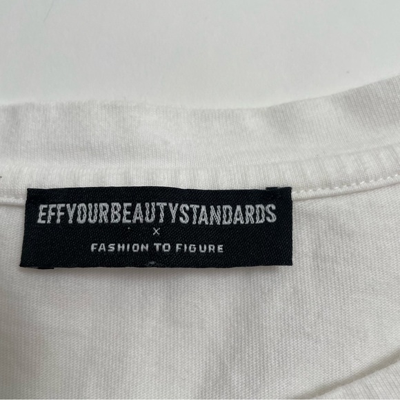 Tess Holiday “Eff Your Beauty Standards” X Fashion to Figure crop top - Picture 3 of 4